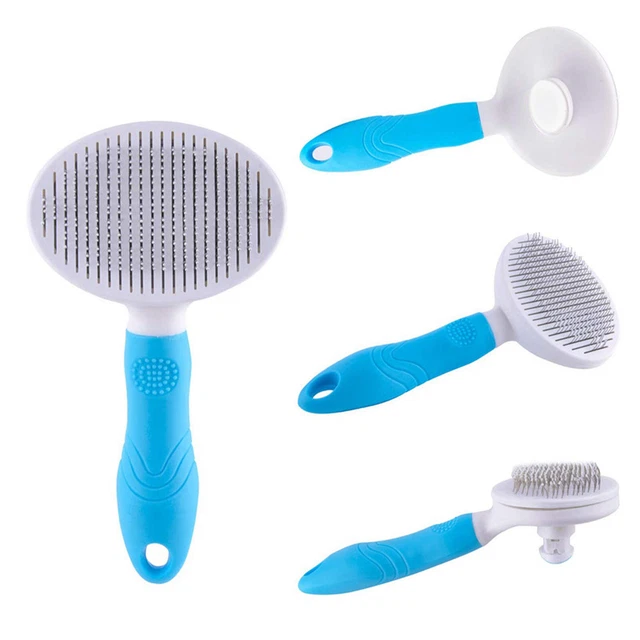 Grooming Brush For Pet Dog Cat Deshedding Tool Comb Fur Remover Reduce Hair 4