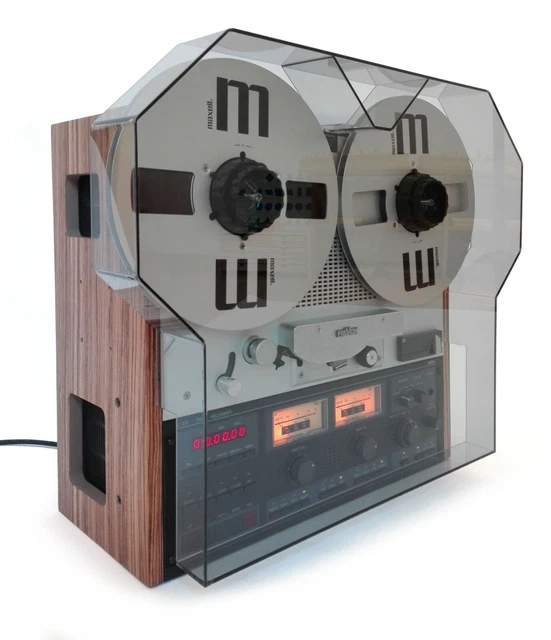 Cache-poussière Pour Magnétophone Revox B-77 - Avec Plaque De Montage Alu - Occasion