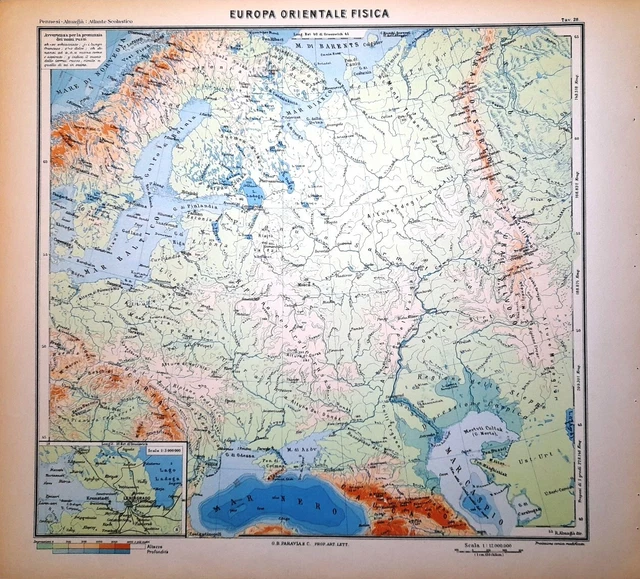 Mappa Dell'europa E Dell'asia Insieme - Foto 10
