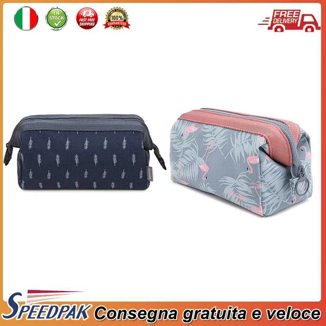 Portable Travel Women Cosmetic Bags Toiletries Organizer Storage Make Up Pouch
