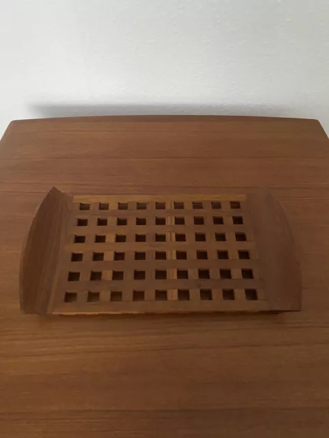 Teak Tablett Jens Quitstgaard für Dansk 60er Jahre Mid Century Danish Design