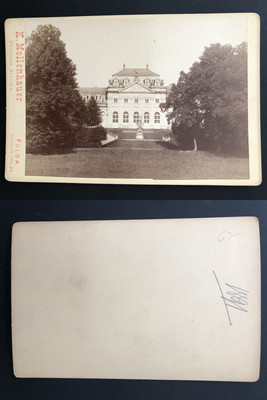 Tir Fulda Vintage albumen print K.Mollenhauer carte cabinet Deutschland 