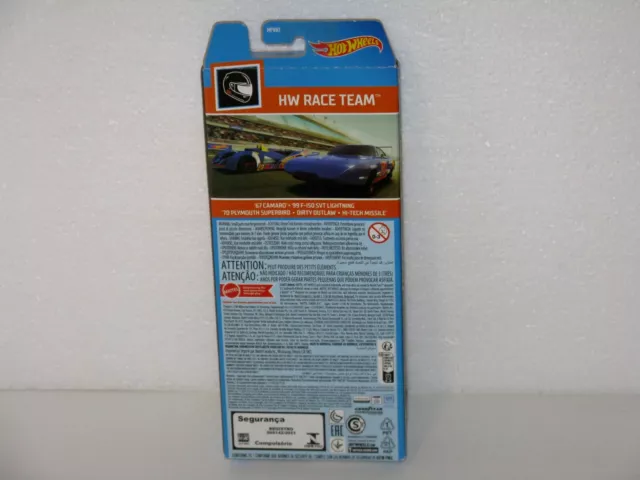 Mattel Hot Weels - Hw Race Team - Confezione 5 Veicoli - Nuovo Sigillato 2