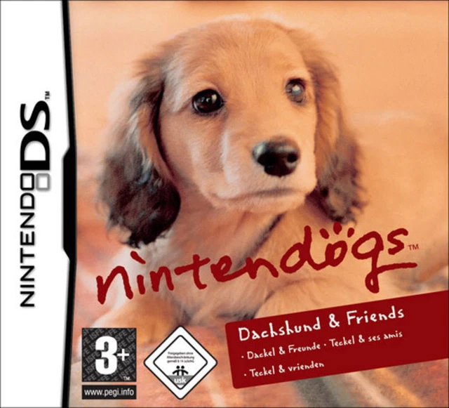 Nintendogs: Dachshund & Friends for Nintendo DS, 3DS or 2DS - UK - FAST DISPATCH