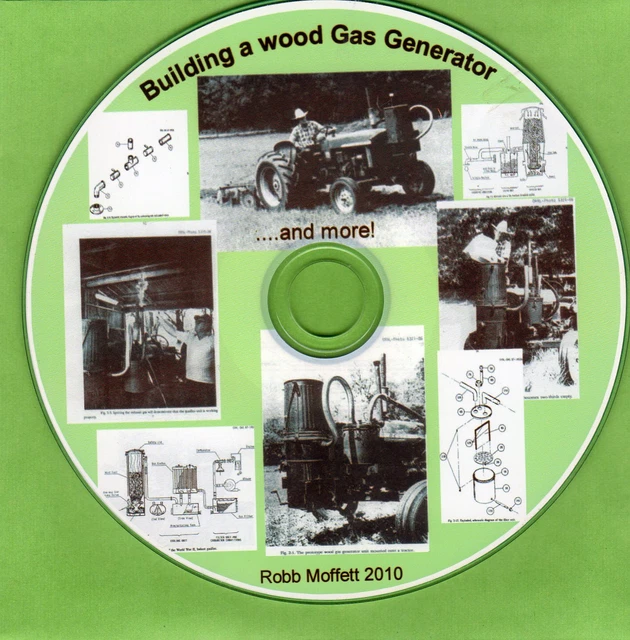 Run car on manure DIY Gasifier Biogas Windmill solar plans alternative energy
