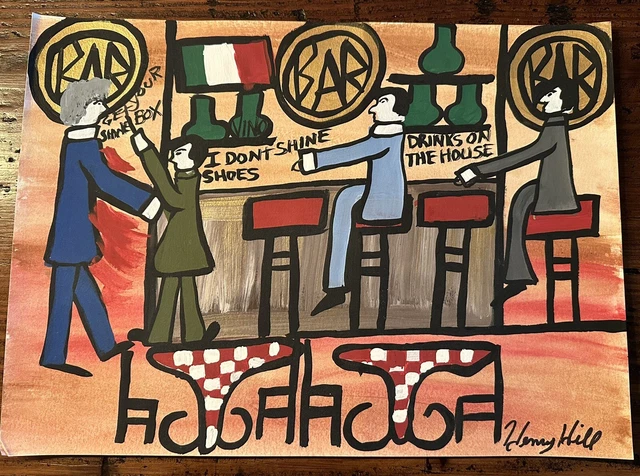 henry hill mob art. Goodfellas. Mint condition. Seal on back.