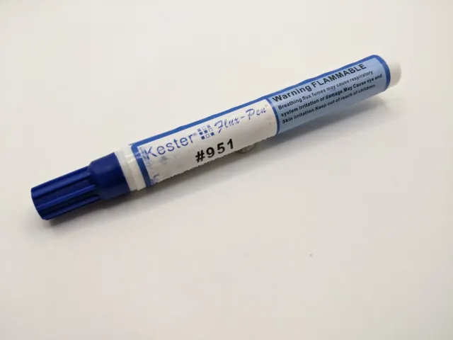 Kester #951 Soldering Rosin Flux Pen Low-Solid No-clean - 10ml