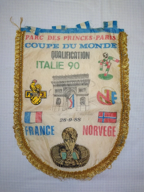 Fanion Vintage Italie Coupe Du Monde 1982 – Banderin Pennant Gagliardetto