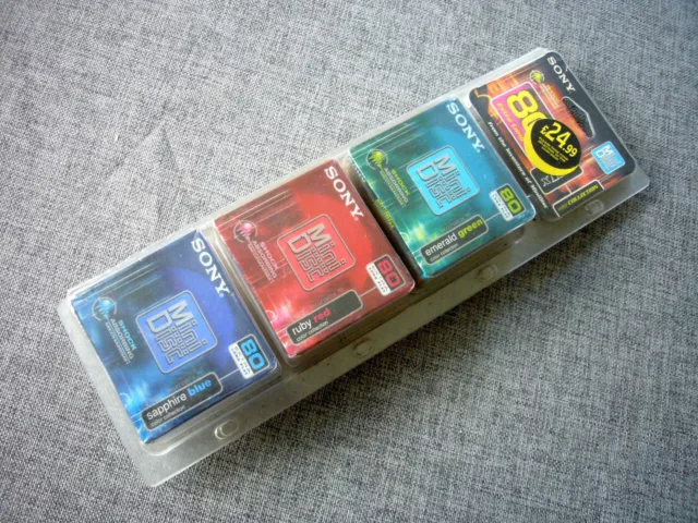 Sony Minidisc: 12 unused discs in original packaging
