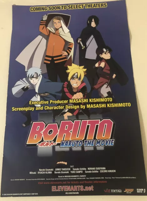 BORUTO NARUTO THE MOVIE Limited Edition 2 Blu-ray+CD Bonus Combo