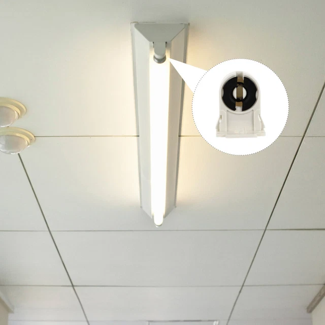 Soporte de lámpara lámpara pie lámpara fluorescente accesorios G13 soporte de lámpara doble aguja