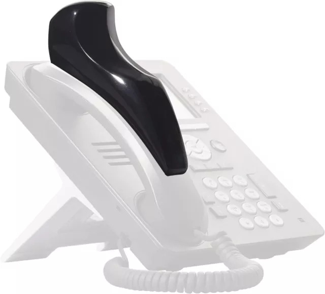 Black Phone Shoulder Rest | Landline Telephone Accessory (00801M)