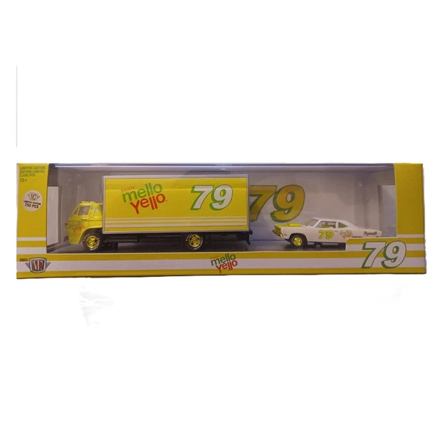 M2 HAULER 1970 Dodge L600 COE & 1969 Dodge Charger Daytona Mellow Yello EUR 60,92 - DE