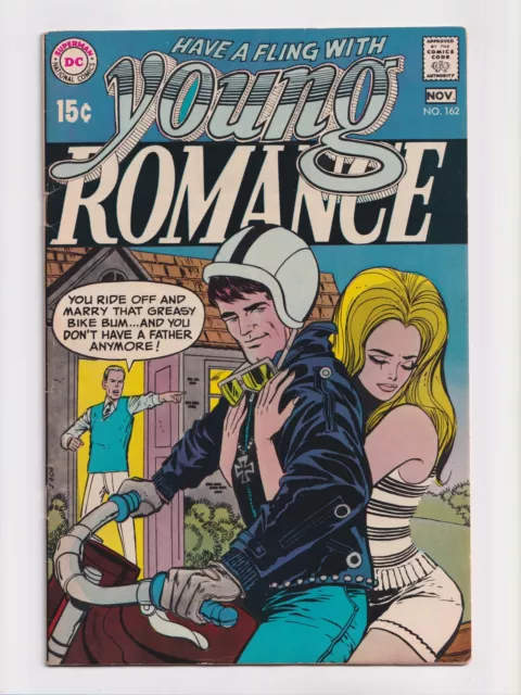 Young Romance #162 DC Comics 1969 Silver Age Romance Comic Book VF-