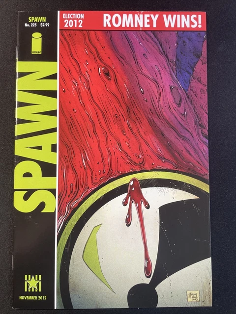 Spawn #225 Homage Romney Mcfarlane Image 1st Print Low Print Run Comic mid grade