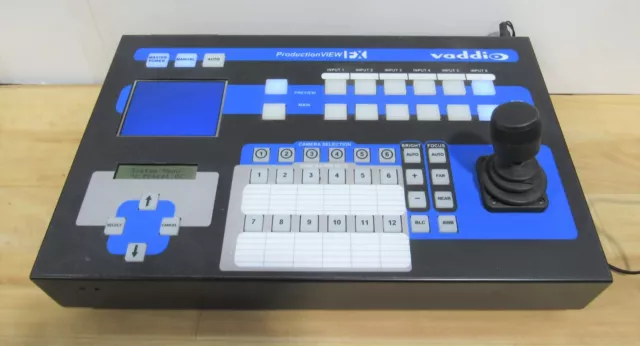 Vaddio Productionview FX Camera Control Switcher Console 999-5200-000