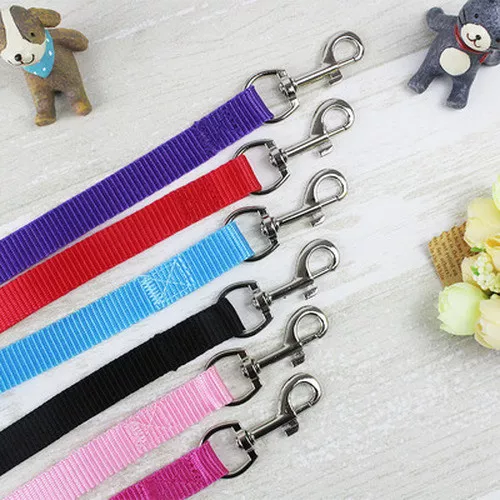 120cm Dog Leash Nylon Lead Training Pet 6 Color Leashes Strap Collar for Walking