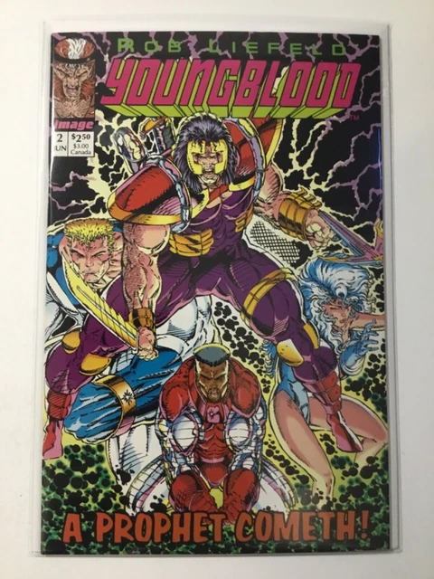 YOUNGBLOOD (1992 1st Series) #2B NM 9.4🥇1st App. Of PROPHET & SHADOWHAWK🥇