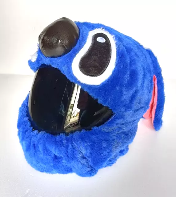 Housse de Casque Moto Peluche, Full Face Casque Couvre-Casque De