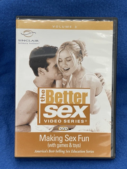 BETTER SEX VIDEO Series Vol 3 Make Sex Fun Sinclair Intimacy Institute DVD 2002 $14.99 - PicClick BETTER SEX VIDEO Series Vol 3 Make Sex Fun Sinclair Intimacy Institute DVD 2002 $14.99 - PicClick