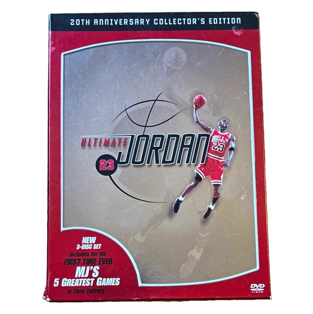 ULTIMATE JORDAN DVD 3-Disc NR 20th Anniversary Collector's Edition