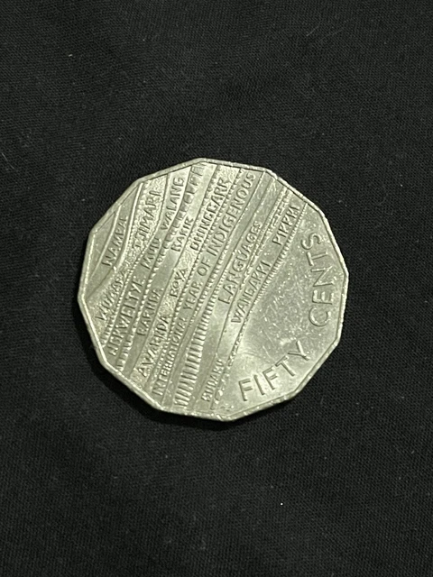 2019 International Year of Indigenous Languages 50 Cent Coin