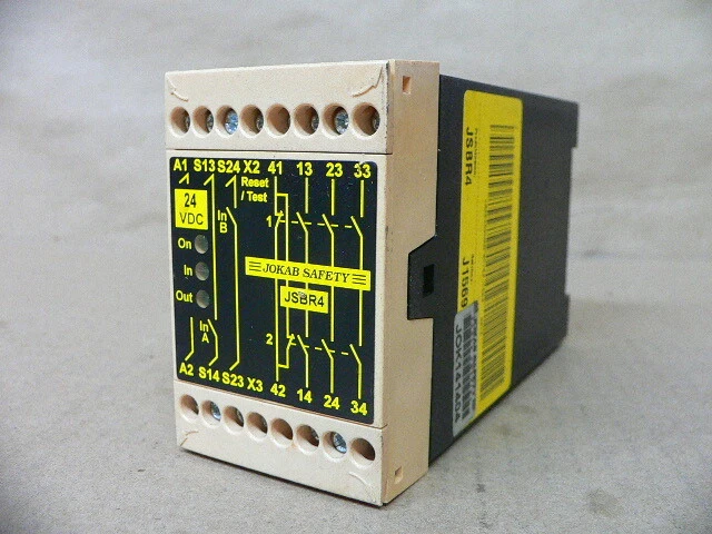 Jokab Safety Jsbr4 Saftey Relay 115Vac