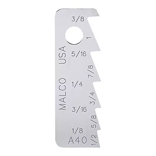 Malco A40 Scriber, Sheet Metal