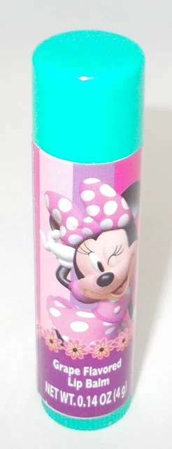 MINNIE MOUSE Flavored Lip Balm GRAPE New/Seal