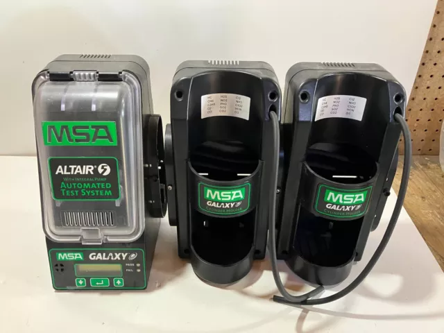 MSA Altair 5 Galaxy Automated Test System with 2 Cylinder Holders