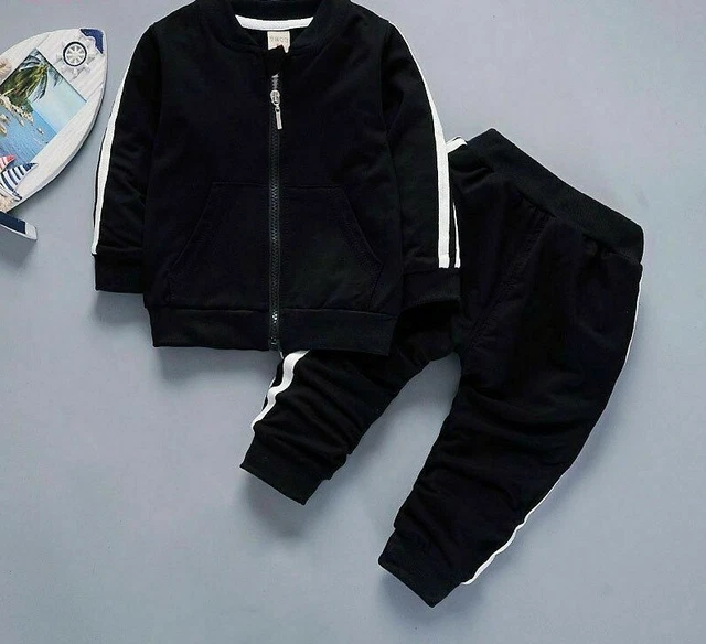 Autunno Inverno Casual Neonata Abito Giacca Pantalone Set Vestiti Per Ragazzi