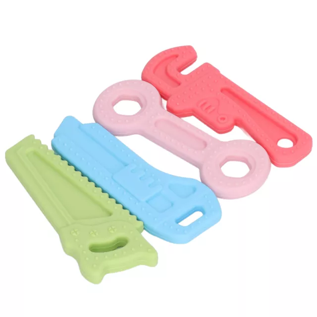 (Type 1)Baby Chewing Toys Teething Toys Bright Color Soothe Teething Pain