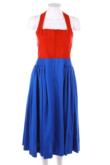 Senza etichetta Dirndl Oktoberfest Two Tone D 40 indaco