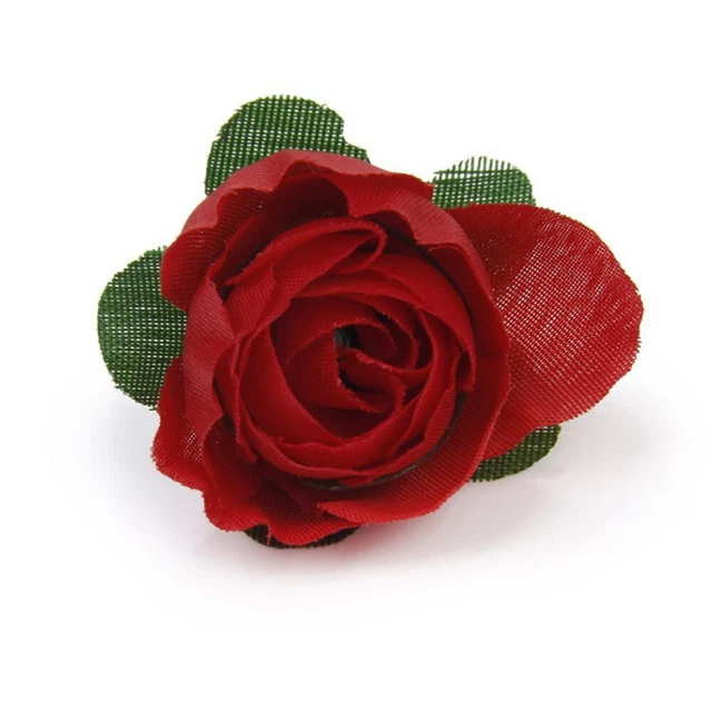 100 Pcs Décoration Artisanale De Fleurs Blush Bling Sapin Noël