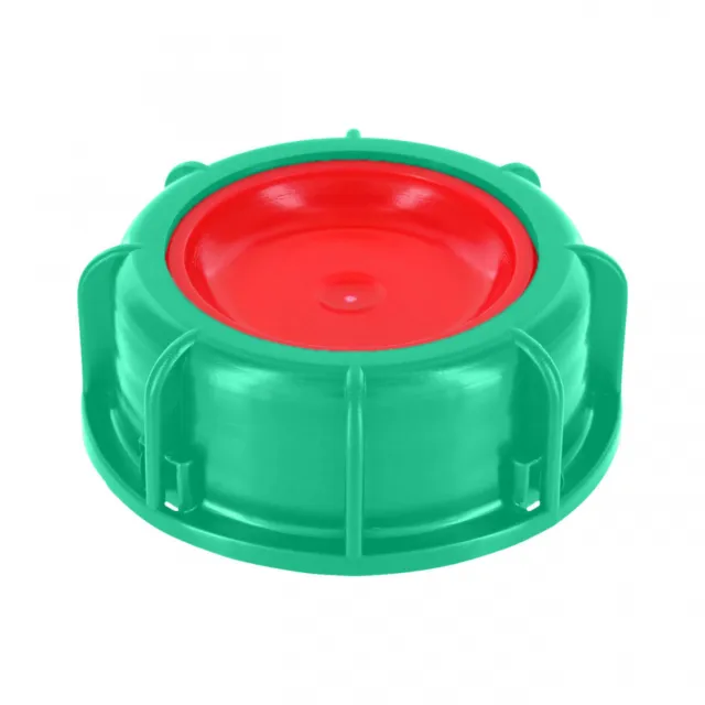 Tapa de grifo contenedor IBC 3 piezas disco de PE verde/rojo FDA S60x6 DN50