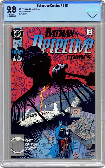 Detective Comics #618 CBCS 9.8 1990 21-236237D-017