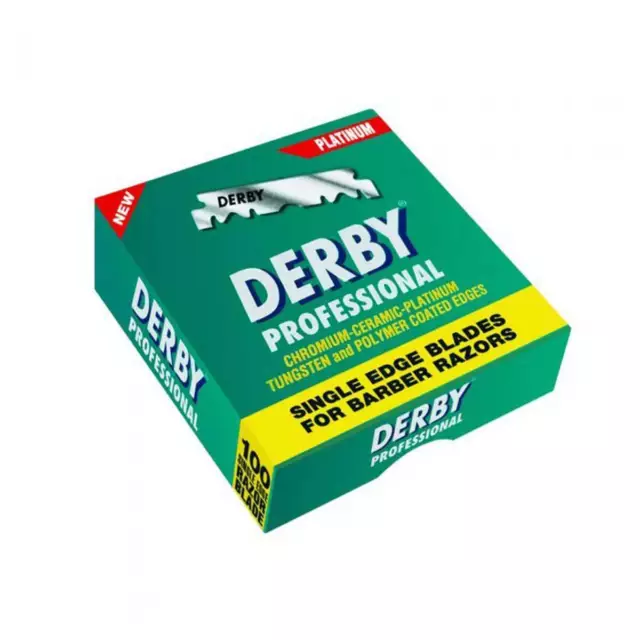 Derby Professional Single Edge Rasierklingen Packungsinhalt 100 Stück