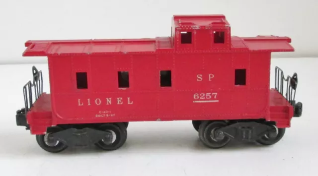 Lionel Trains 6257 US Caboose Southern Pacific ohne OVP Spur 0 2