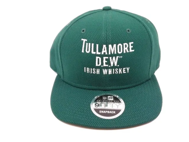 NEW TULLAMORE DEW IRISH Whiskey Strap Back Adustable HAT Cap GREEN
