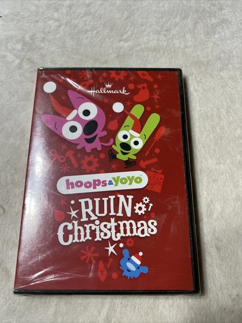 Hoops & and Yoyo Ruin Christmas DVD Hallmark New Sealed