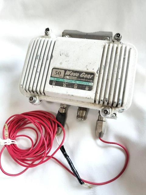 ジャンク Wave Gear GAS-6020 50MHz プリアンプ アマチュア無線 OSKERBLOCK ITTWO14VSTYS-D-A03-byebye ジャンク Wave Gear GAS-6020 50MHz プリアンプ アマチュア無線