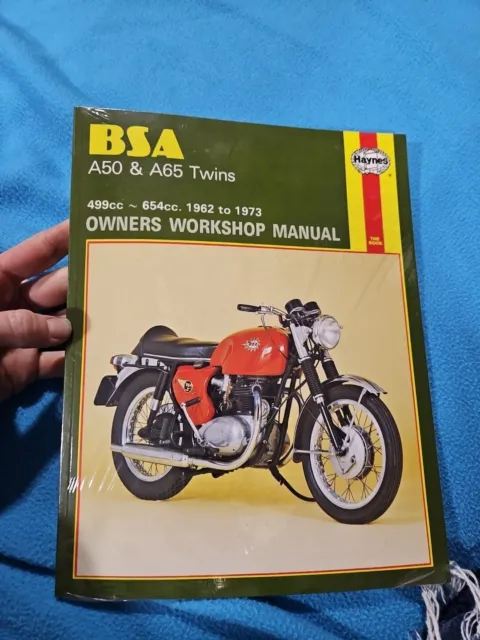 Haynes Motorcycle Repair Manual — Motorcycle, Bsa