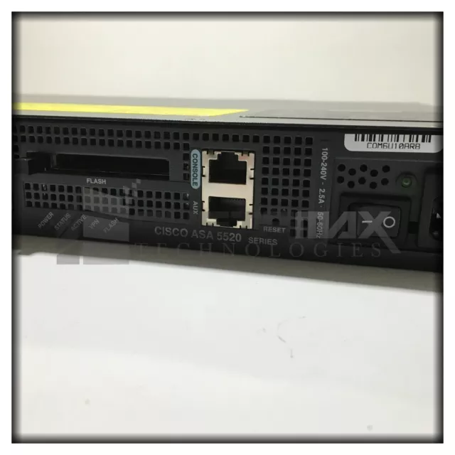 Cisco Systems ASA5520-BUN-K9 Adaptive Security Appliance 3