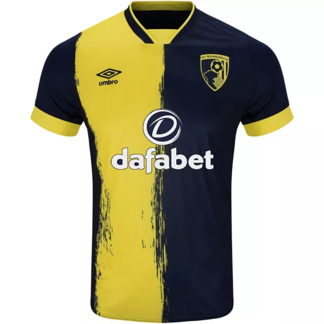 Umbro  Tercera Camiseta 23/24 Diseño AFC Bournemouth para Hombre (UO1549)