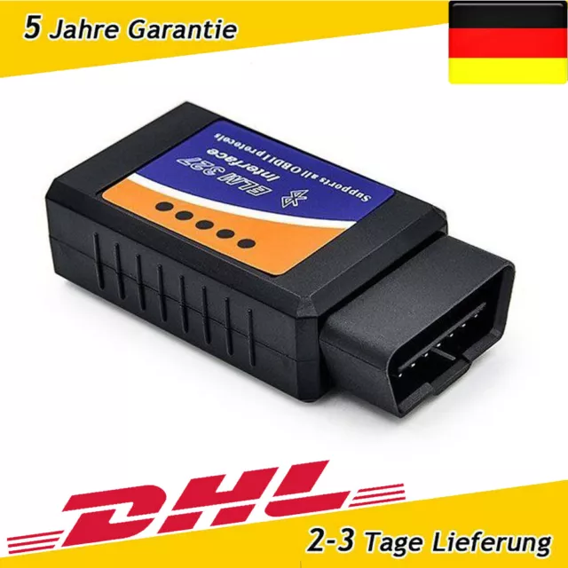 ELM327 ODB2 Auto Diagnosegeräte Bluetooth Scanner Codeleser OBDII Testgerät