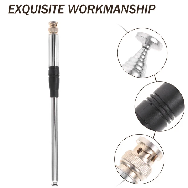 Antenna Telescopica 27 MHz Connettore SMA-F - Per Radio CB, Walkie-talkie E Comunicazioni Onde Corte