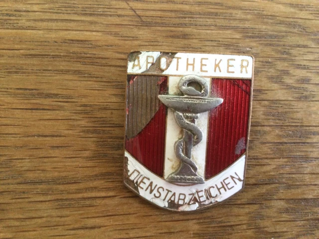 Altes Apotheker Dienstabzeichen