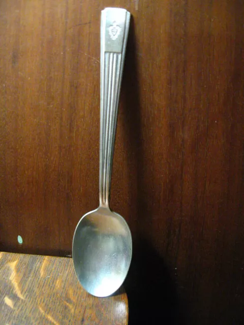 Hilton Hotel Restaurant Vintage Tablespoon - Silver Plated Silverware Spoon
