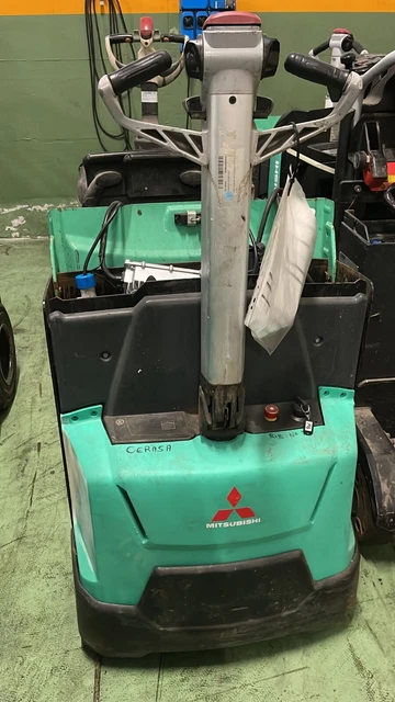 Transpallet elettrico MITSUBISHI PBP16N2 usato ,leggere descrizione