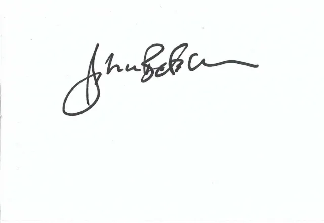 John Betsch Autogramm signed 10x15 cm Karteikarte